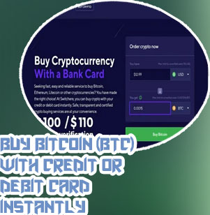 Buy bitcoin with credit card instant